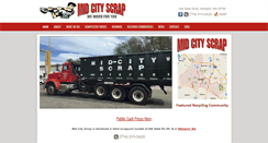 Desktop Screenshot of midcityscrap.com